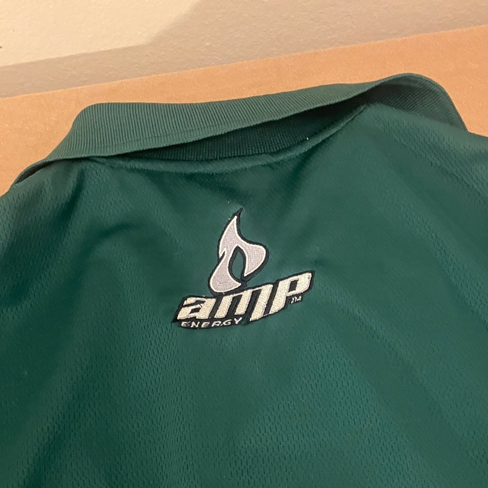 Dale Earnhardt Jr #88 Green and White Men’s Medium Polo Shirt - Picture 9 of 11